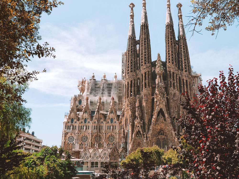 la Sagrada Familia Barcelona