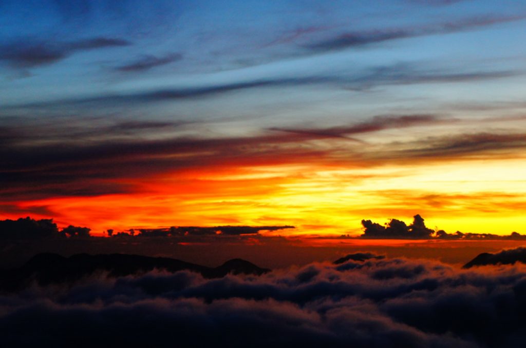 Pôr do sol Morro açú