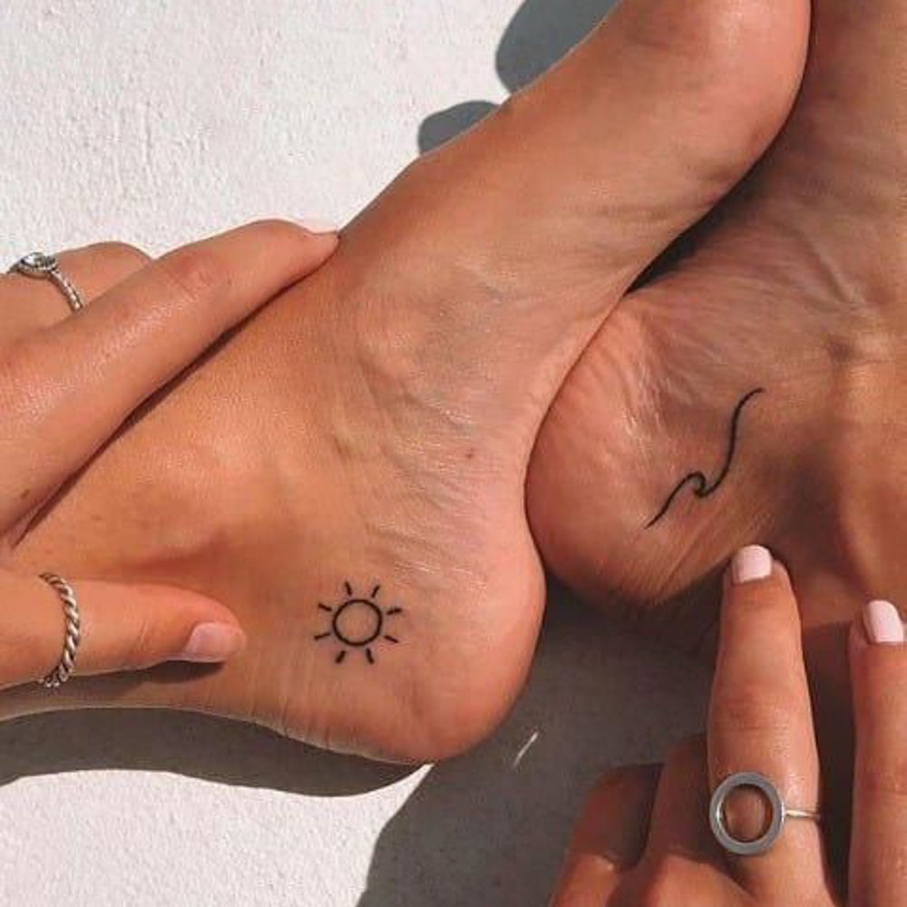 tatuagem praia 