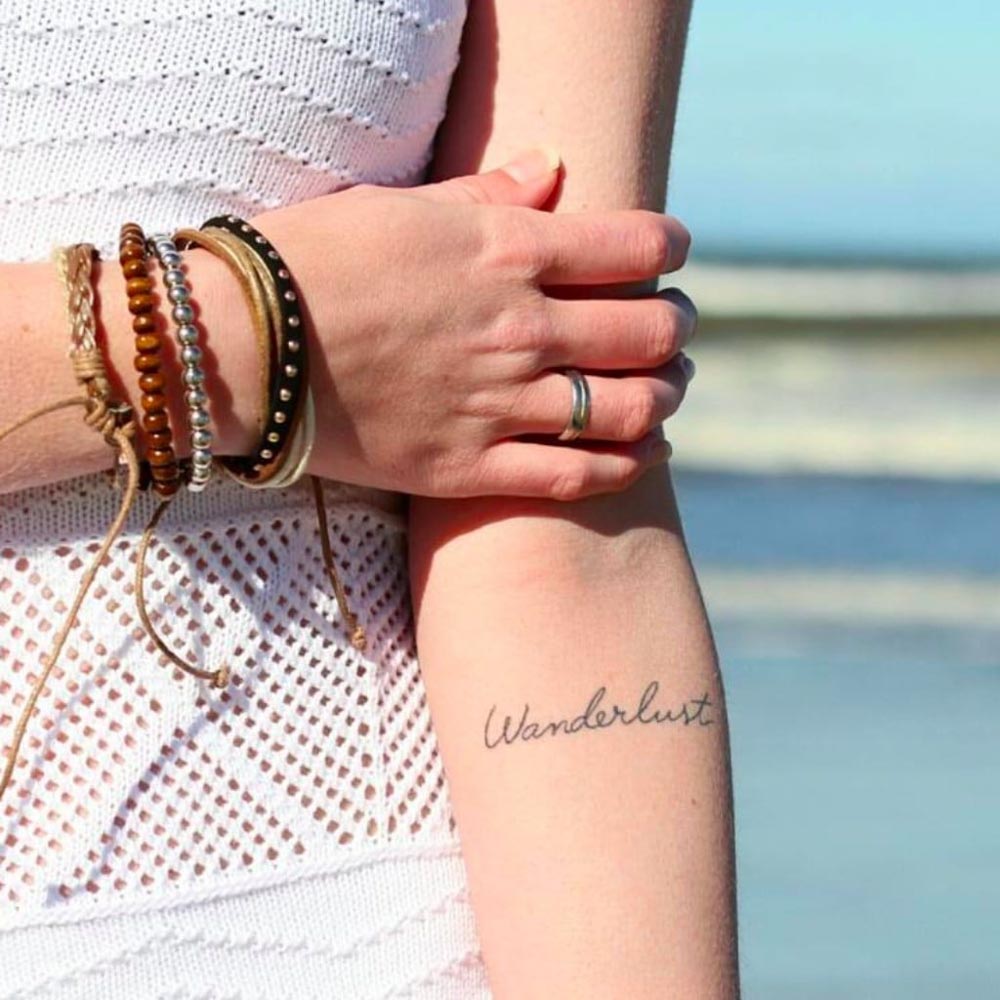 tatuagens de viagem wanderlust