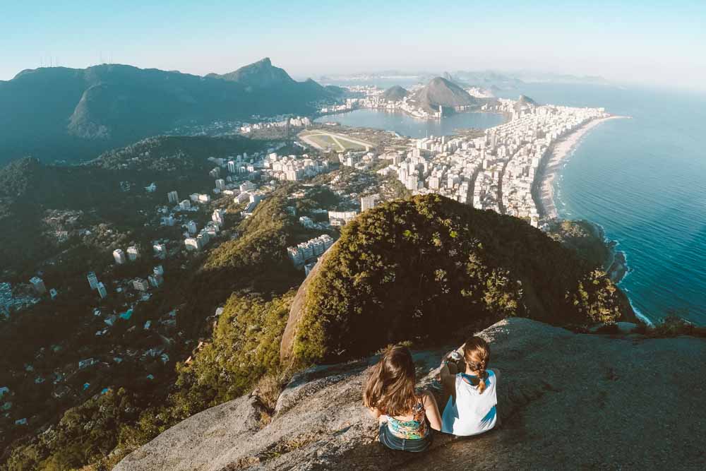 morro dois irmãos trilha no rio de janeiro