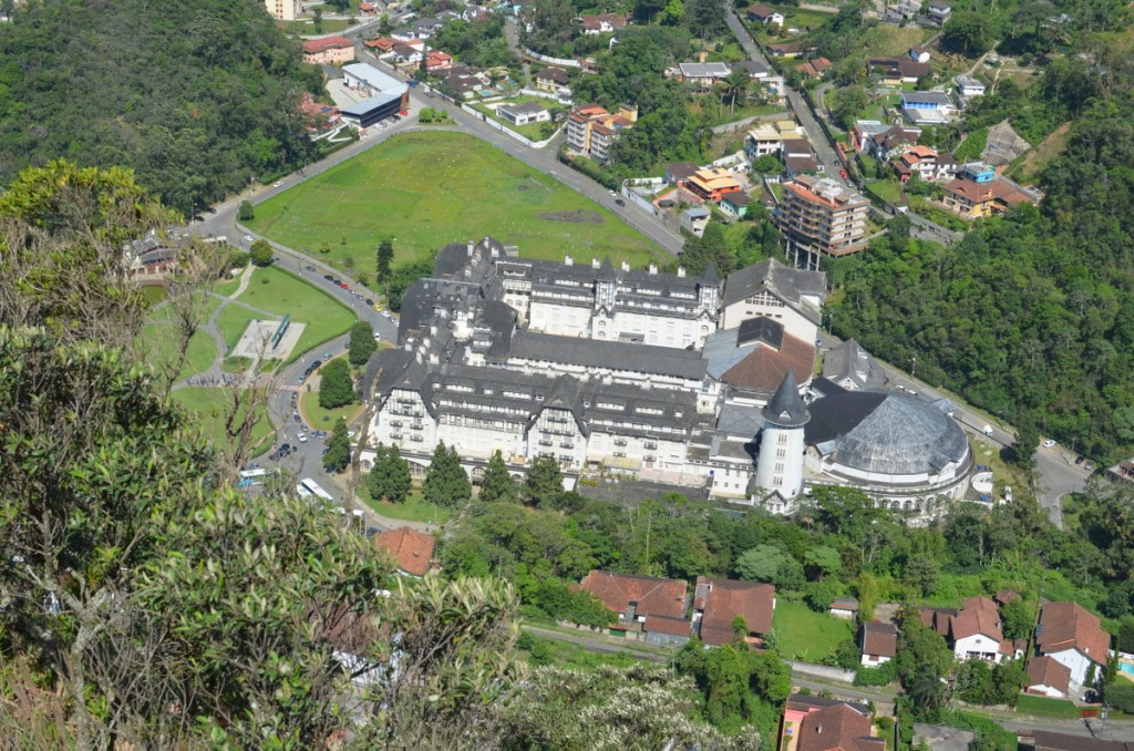 Vista da pedra do quitandinha, petrópolis RJ