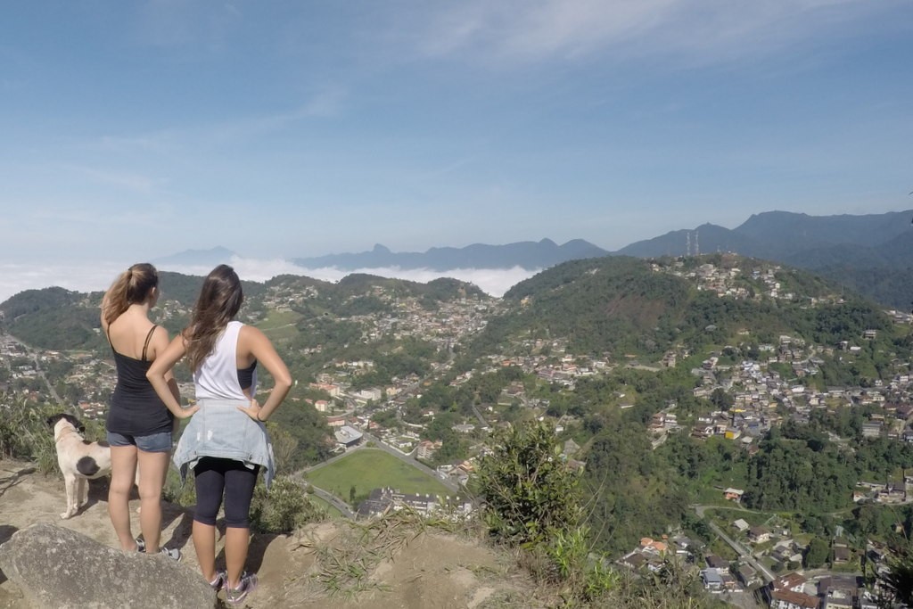 Vista da Pedra do Quitandinha, Petrópolis RJ