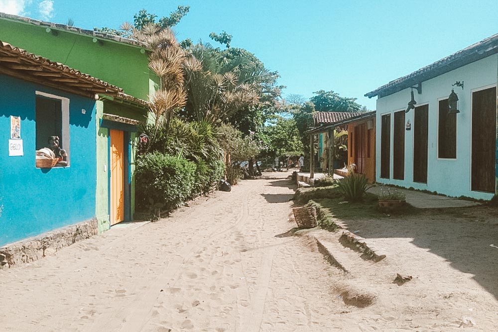 caraiva centro da vila