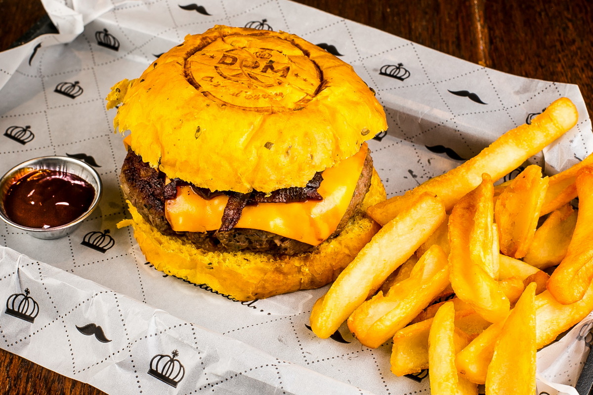 Lanche da Hamburgueria Dom Gourmet
