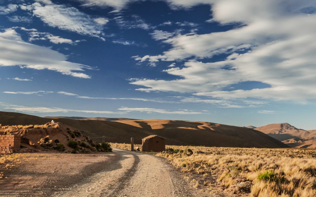 estrada de Humahuaca na Argentina