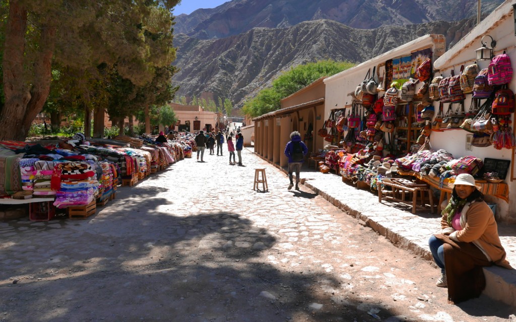 Praça de Purmamarca na Argentina