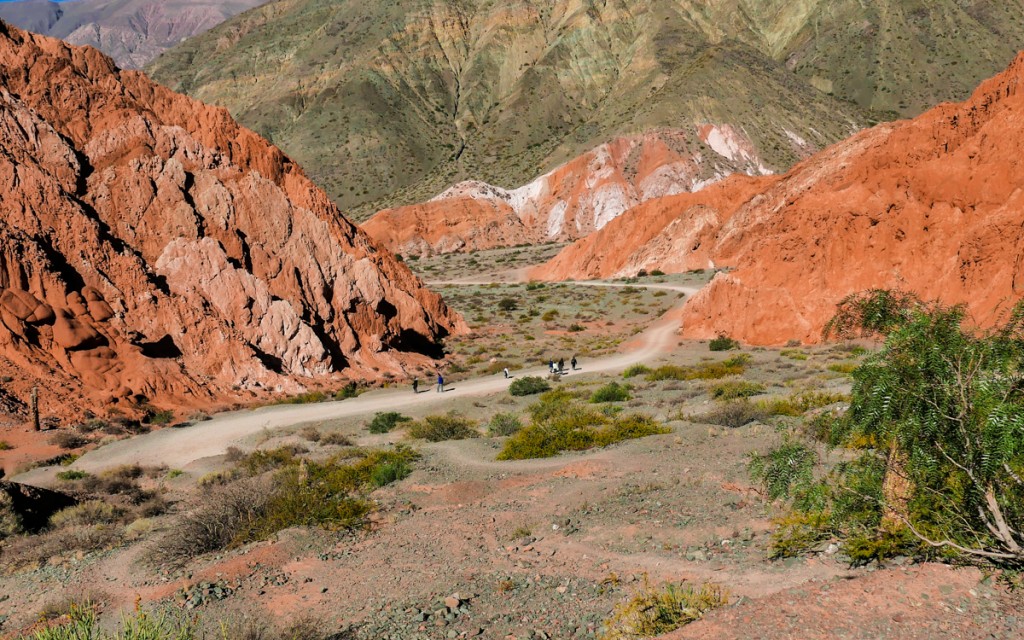 Trilha do Paseo Los Colorados em Purmamarca