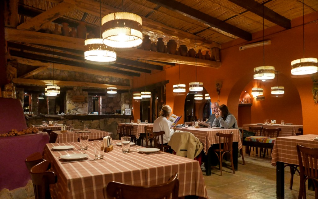 Interior do Restaurante La Posta em Purmamarca