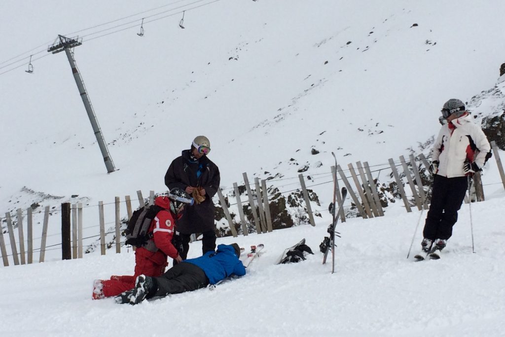 acidente esqui 