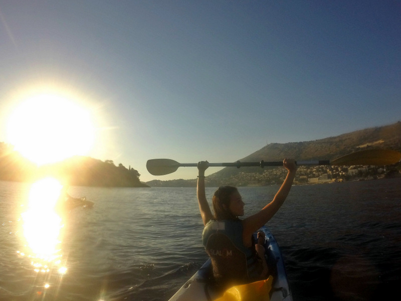 Passeio de kayak em Dubrovnik