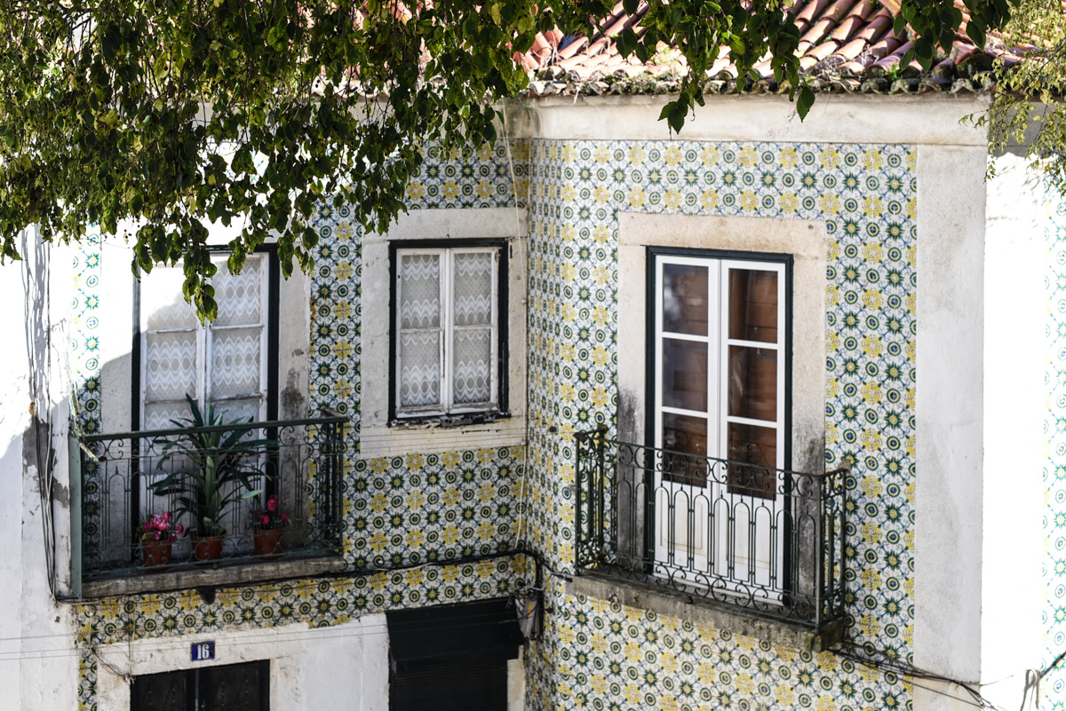 Casas com azulejo Lisboa