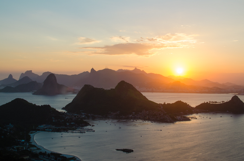 por do sol parque da cidade niteroi