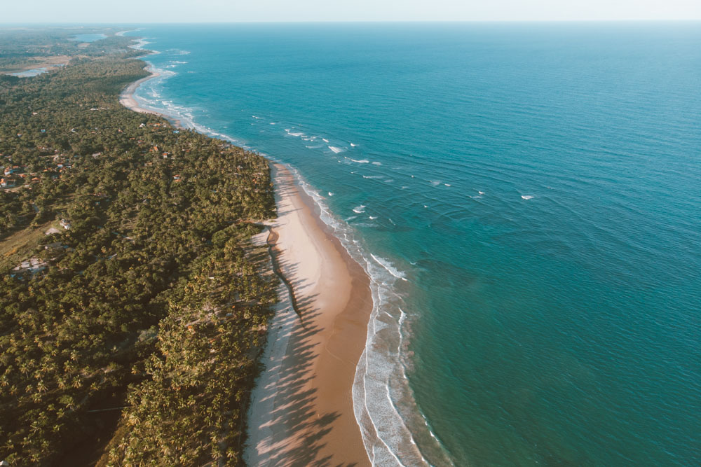 Praia de Algodões: um paraíso escondido na Península de Maraú