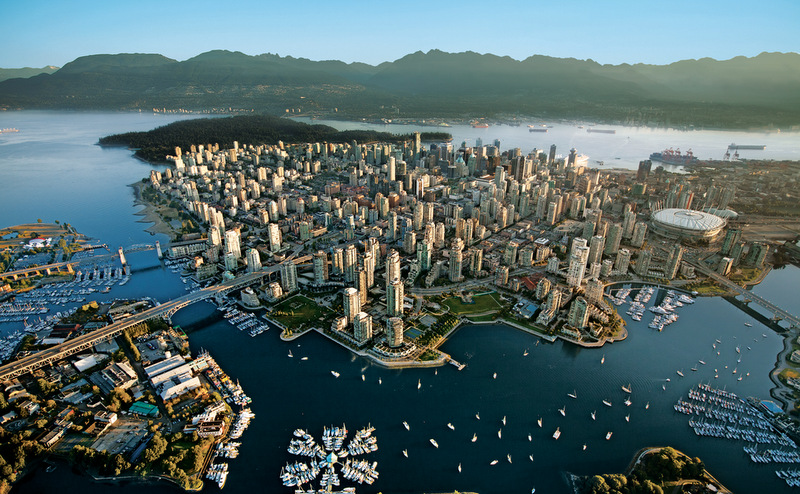 Vancouver vista de cima