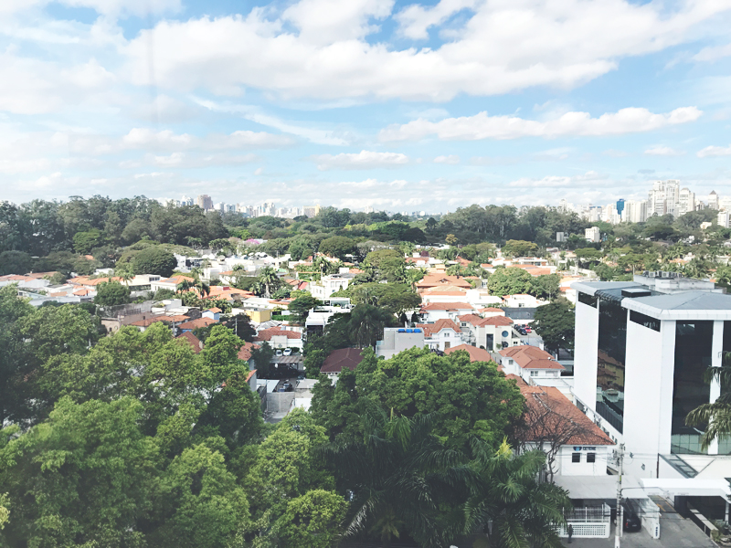 Visão do quarto do Hotel Unique