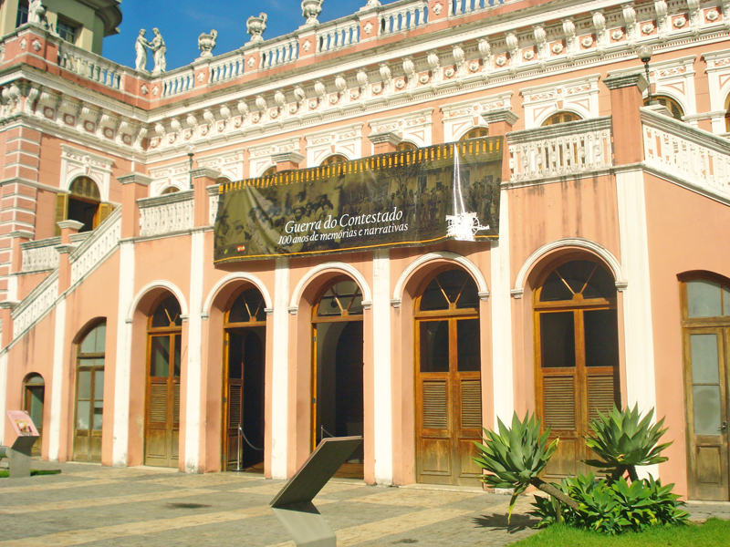 Fachada do Museu Histórico de Santa Catarina