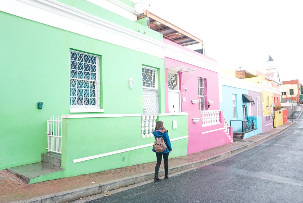 Bo-Kaap o famoso bairro com as casinhas coloridas de Caple Town