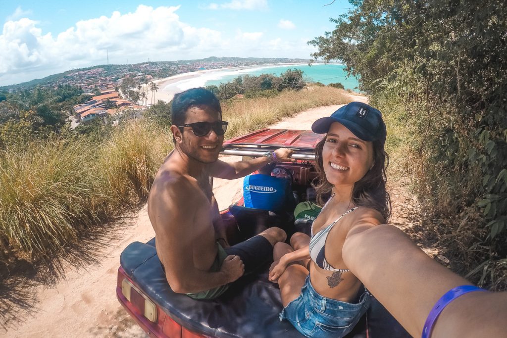 Passeio de Bugre na Praia de Calhetas