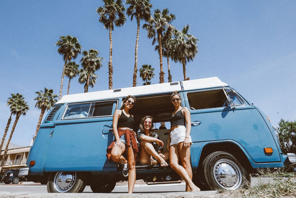 Kombi em Palm Springs