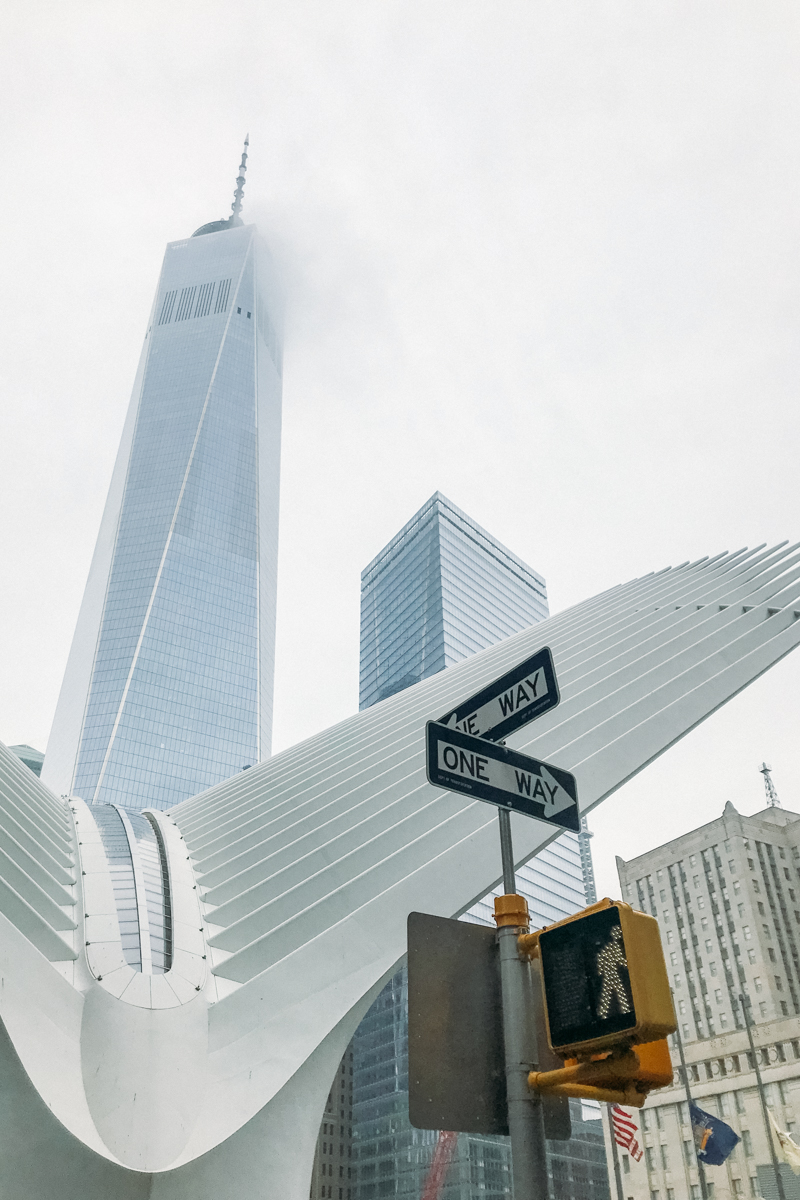 Lower Manhattan: WTC e One World ao fundo