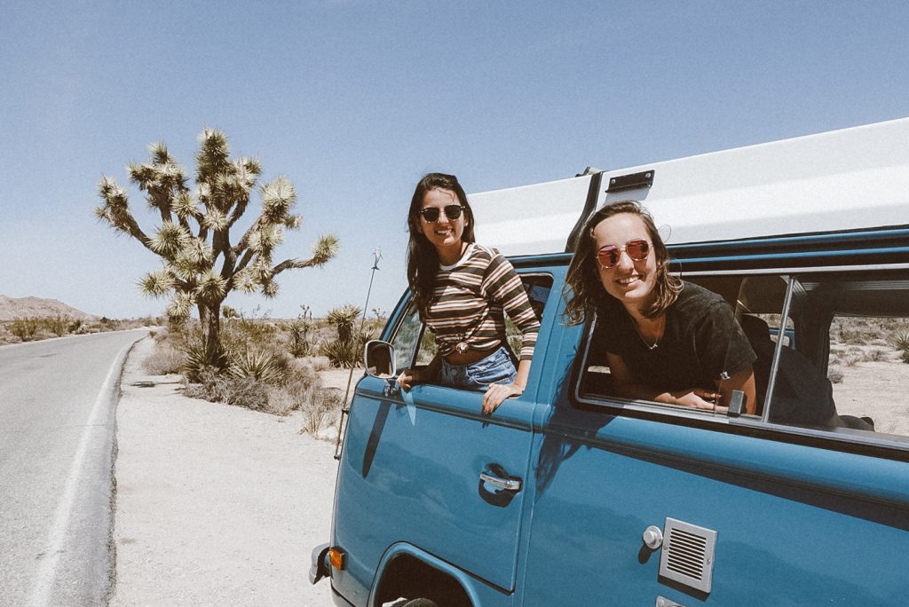 Kombi no Joshua Tree National Park