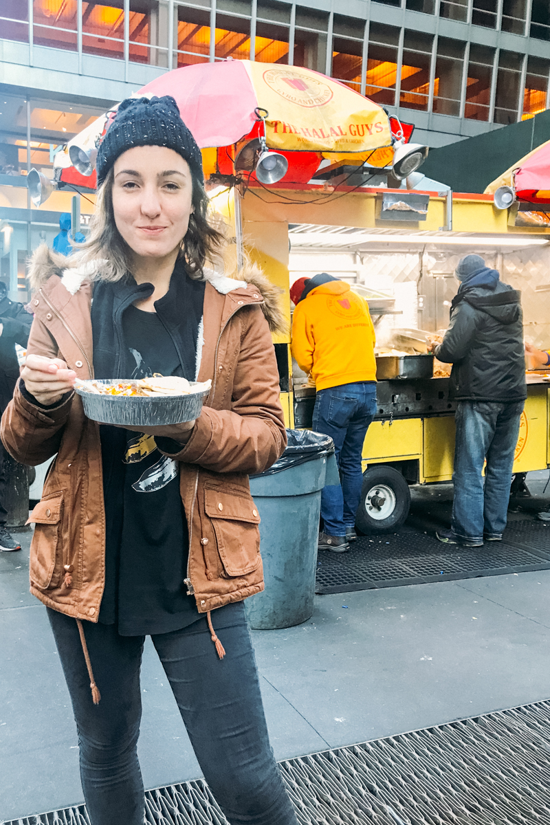 Dica de street food em NYC: Halal Guys