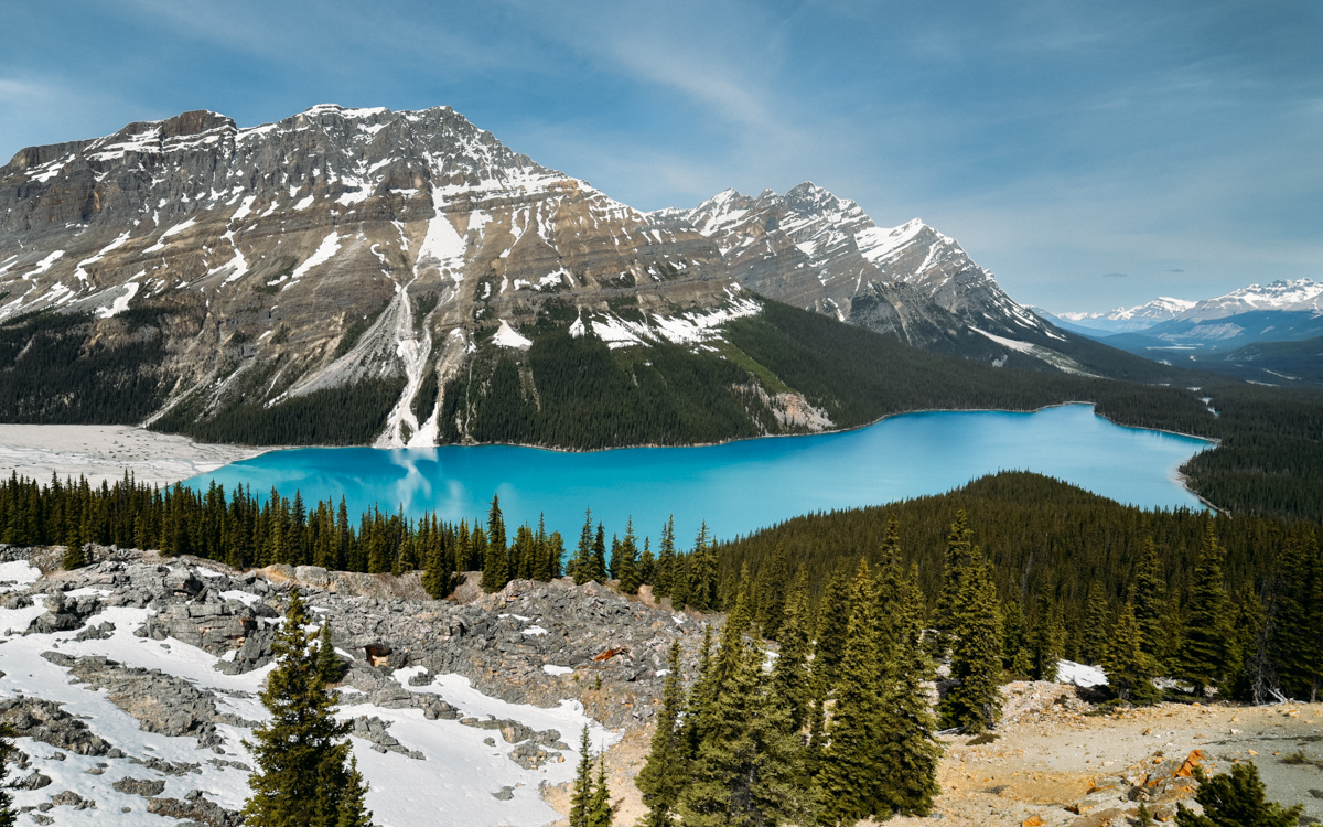 lagos imperdíveis nas rochosas canadenses
