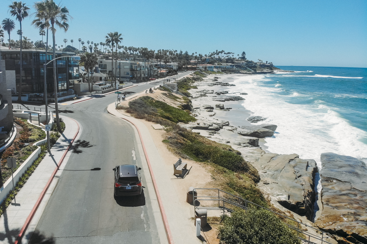 Carro em San Diego