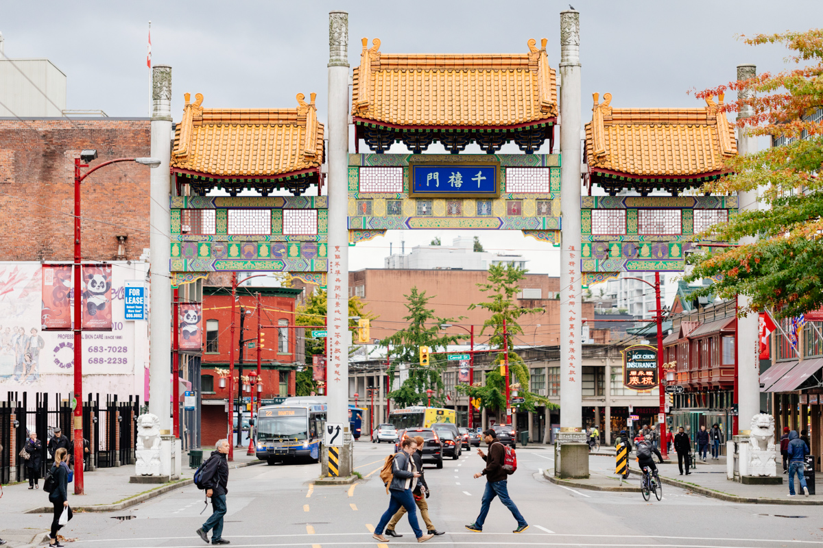 Chinatown Millennium Gate Landscape