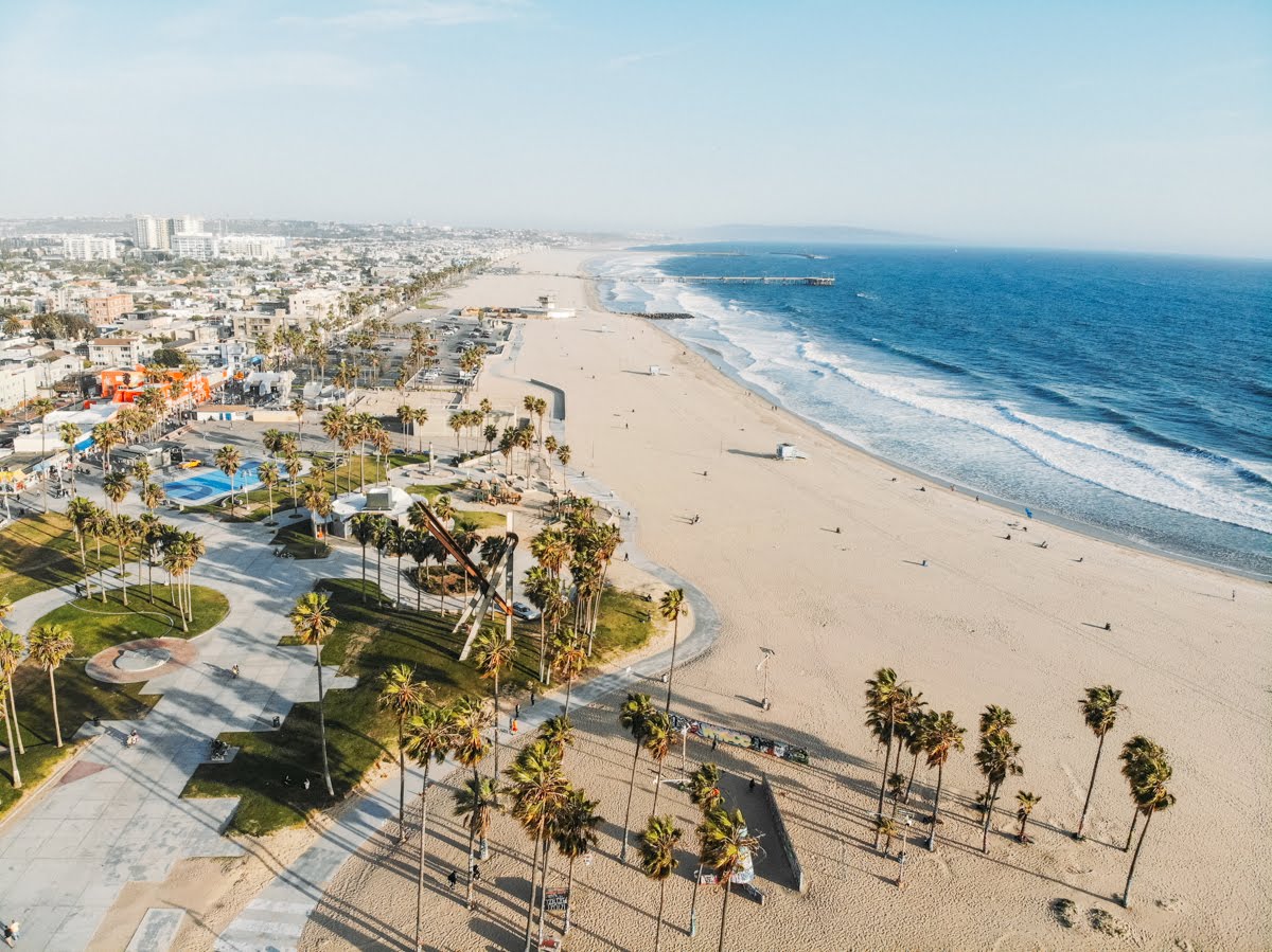 Los Angeles foto com dorne dji mavic air