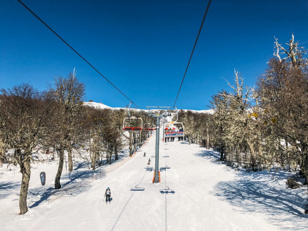 estação de ski