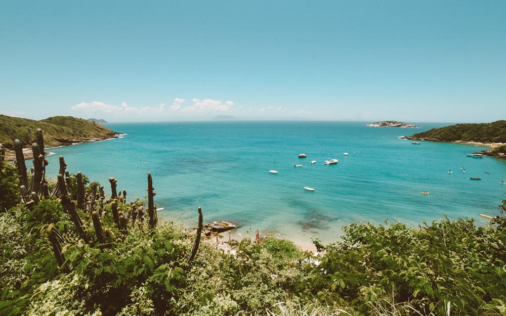 praia de joão fernandes em Búzios