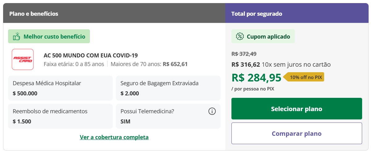 seguro viagem canada seguros promo