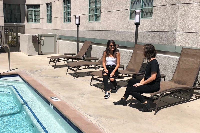 Piscina no The Orlando Hotel Los Angeles