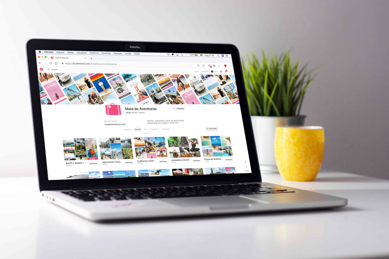 Como utilizar o Pinterest para planejar a sua próxima viagem
