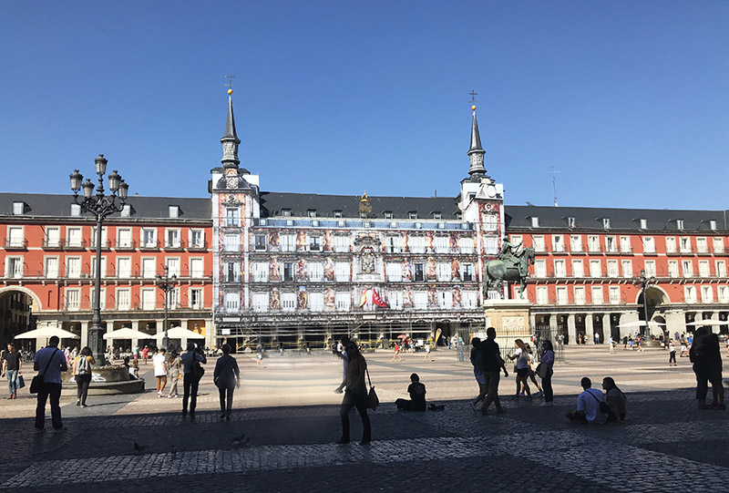 Plaza Mayor em Madrid