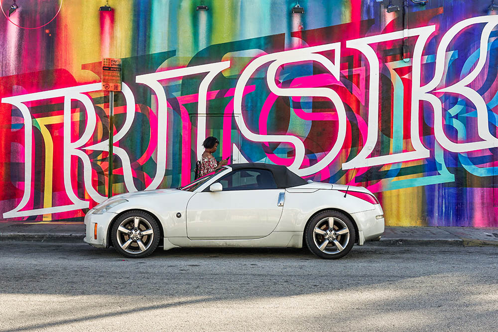 Arte de rua em Wynwood em miami