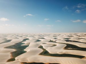 Foto do drone lençóis maranhenses