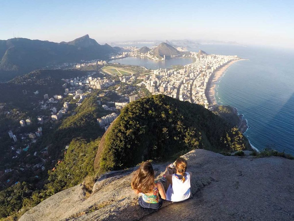 Fotos no Rio de Janeiro: Vista do alto do Morro Dois Irmãos