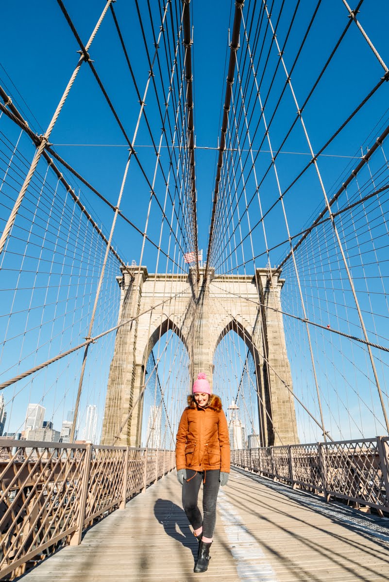 Roupas para o inverno em Nova York