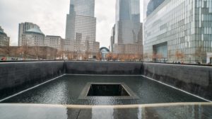 Piscina parte do Memorial do 11 de setembro