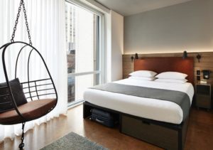 Quarto do Moxy NYC Downtown