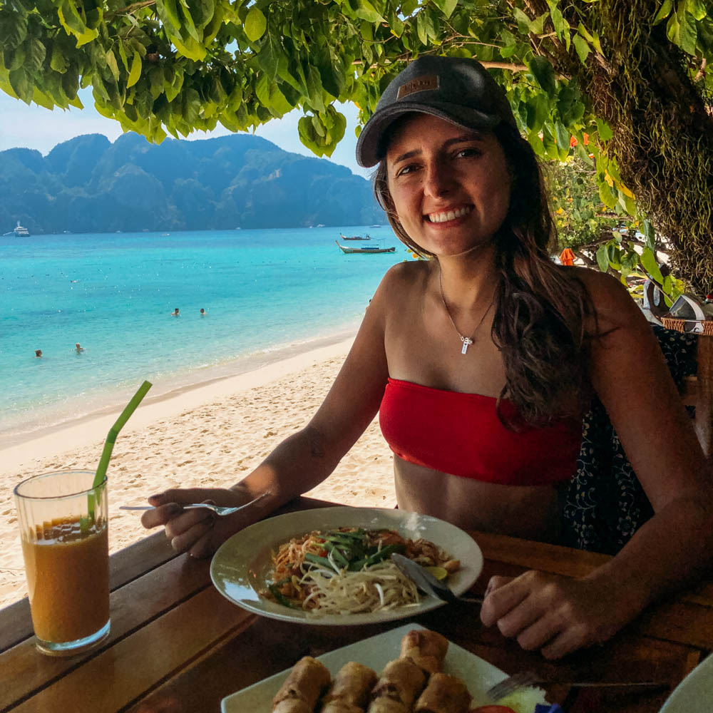 Restaurante em Long Beach Tailândia