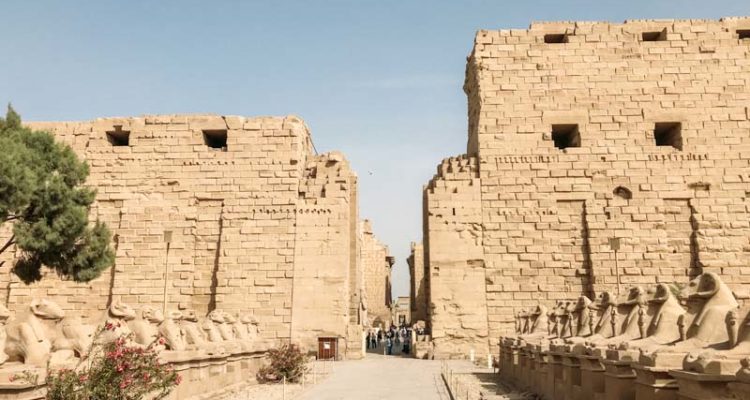 Complexo de Templos Karnak, em Luxor