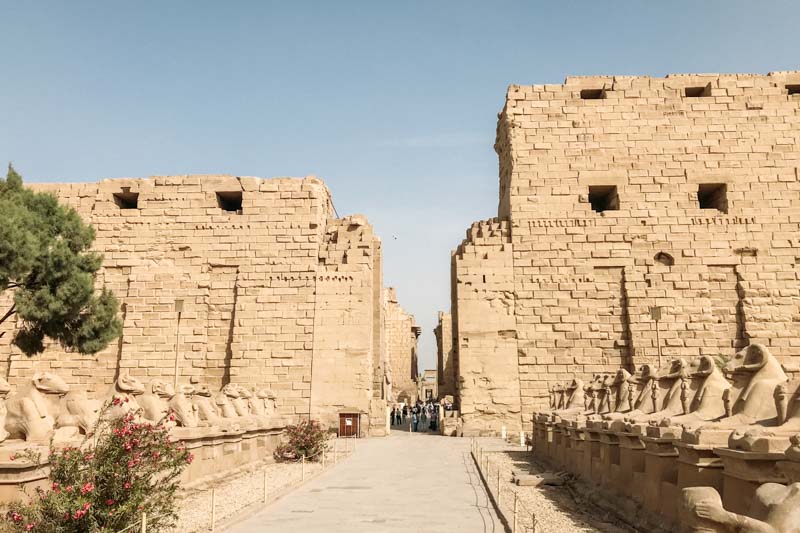 Complexo de Templos Karnak, em Luxor