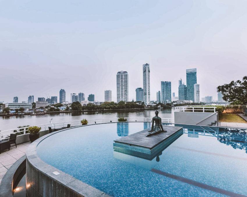 onde ficar em bangkok a dois Chatrium Hotel Riverside