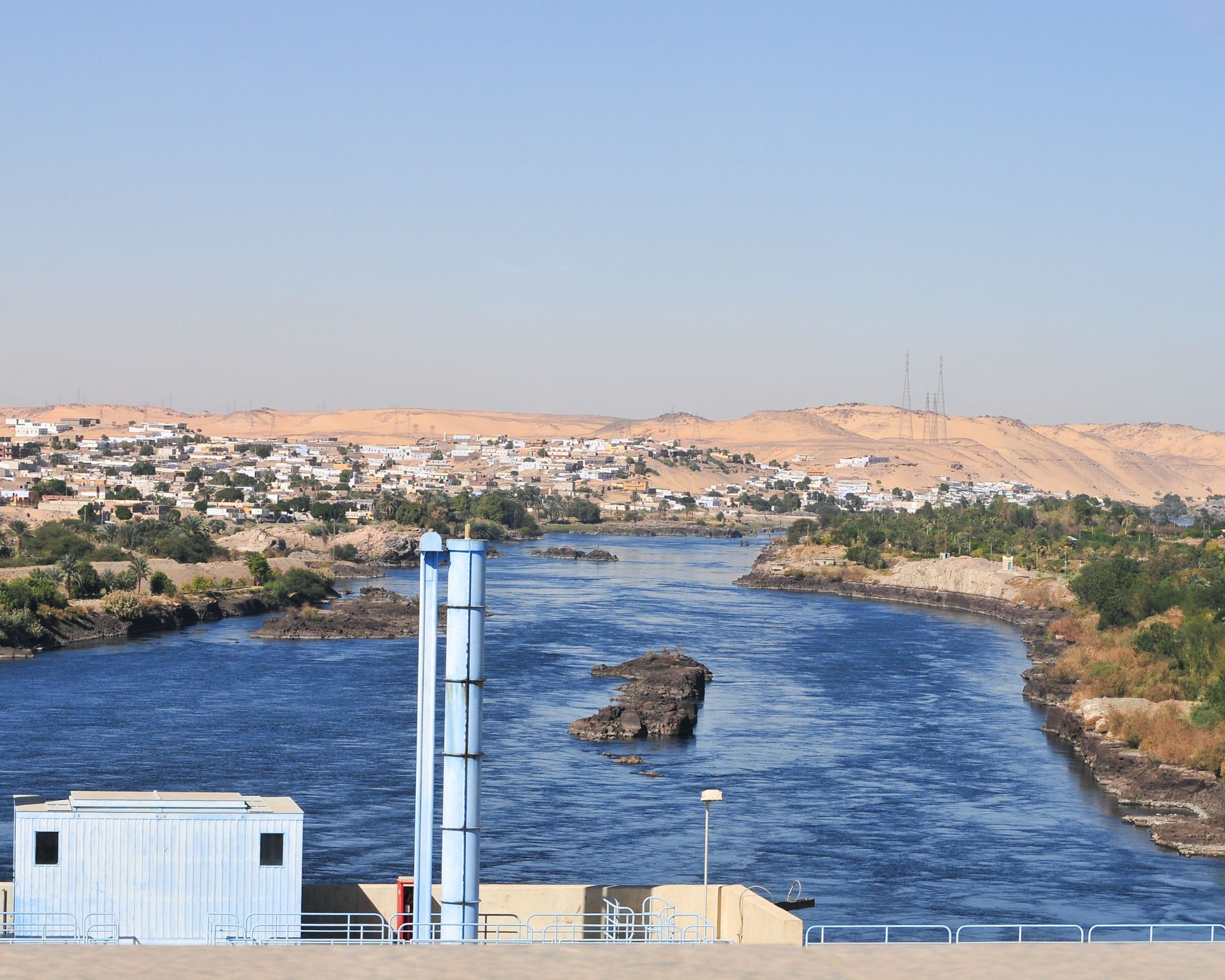 o que fazer em aswan - represa de aswan
