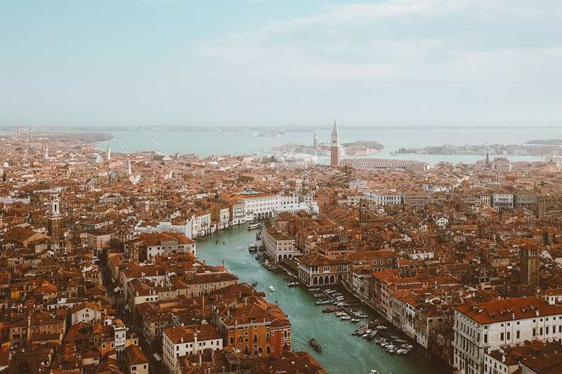 foto aérea veneza
