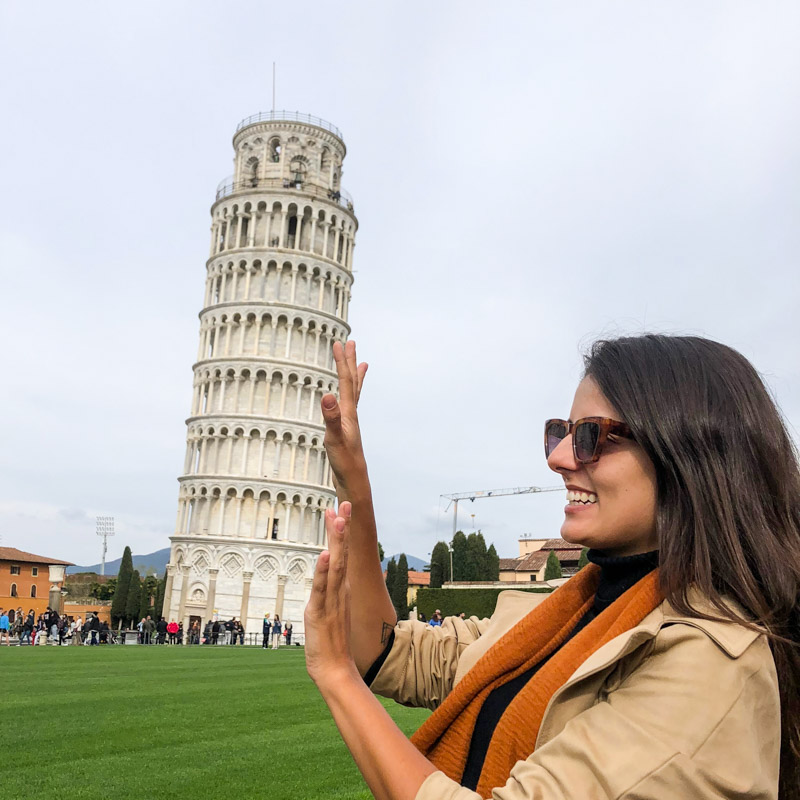 o que fazer na Toscana Torre de Pisa